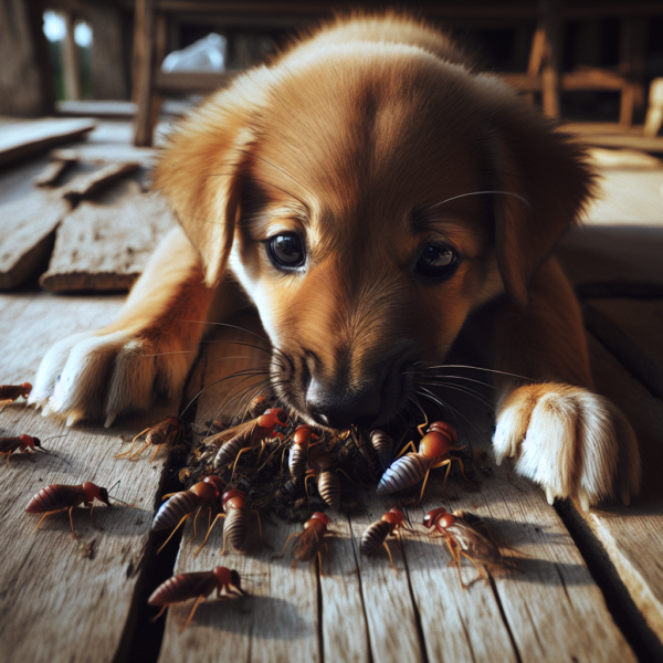 Should I be concerned if my dog eats insects?